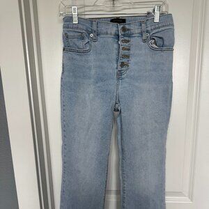 Banana Republic cropped bootcut jeans. Size 26/2